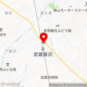 キャメル武蔵藤沢駐車場の地図