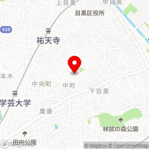 ナビパーク 目黒中町第3の地図