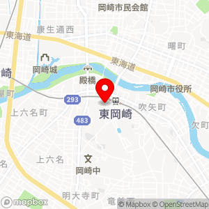 ファミリーマート 東岡崎駅南口店の地図