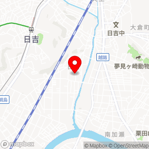 タマパーク 日吉駐車場の地図