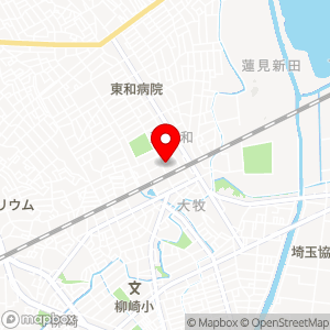 パークデイズ 東浦和1丁目 One Day Parkの地図