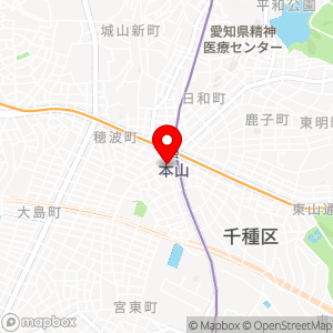 タイムズ 本山第2（愛知県）の地図