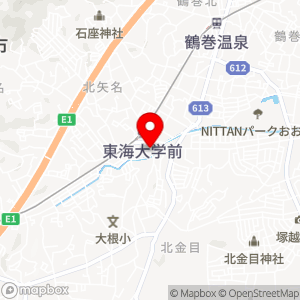 パークジャパン 東海大学駅前第1の地図