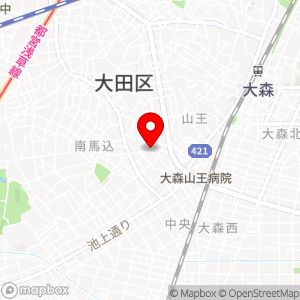 三井のリパーク 南馬込3丁目の地図