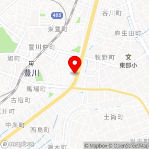 ファミリーマート 豊川馬場店の地図
