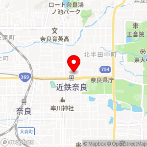 パークジャパン 奈良中筋町第1の地図