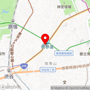 ローソン 北青山三丁目の地図