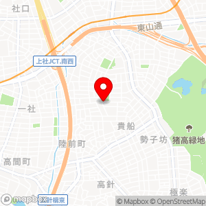 ファミリーマート 名東貴船二丁目店の地図