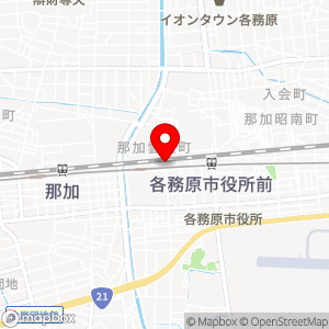 名鉄協商パーキング 各務原市市民公園北の地図