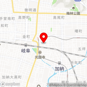 名鉄協商パーキング 岐阜住ノ江町の地図
