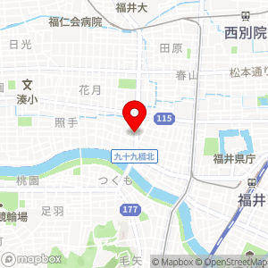 名鉄協商パーキング 福井照手1丁目の地図