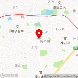 名鉄協商パーキング 篠の風2丁目の地図