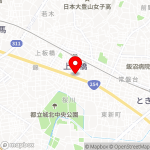 Big-A 上板橋店の地図
