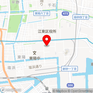 NPC24H 東陽2丁目サスセンタービル地下駐車場の地図