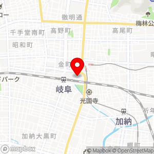 タイムズ 岐阜駅東駐車場（第一）の地図