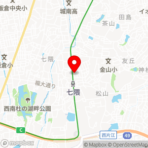 NBパーキング 七隈第2の地図