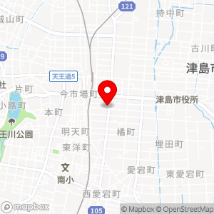 セブン-イレブン 津島橘町1丁目店の地図