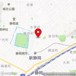 ファミリーマート 静岡鷹匠三丁目店の地図