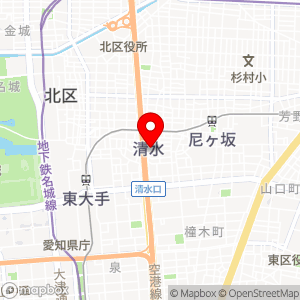 名鉄協商パーキング 清水口北の地図