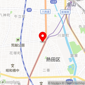 エイブルパーキング 中出町1丁目の地図
