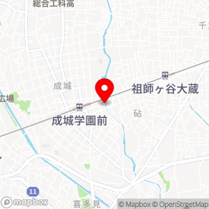 三井のリパーク 成城2丁目第3の地図