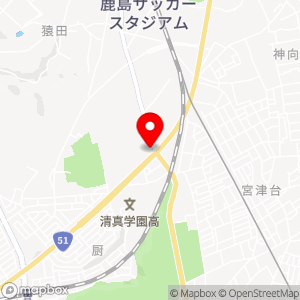 セブン-イレブン 鹿嶋スタジアム入口店の地図