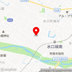 ローソン 水口南林口店の地図