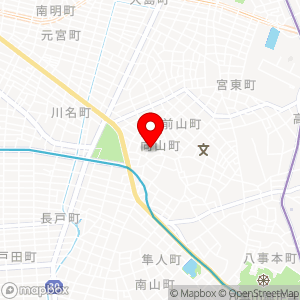 FK山中町１丁目駐車場の地図