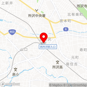 デイリーヤマザキ 西所沢駅前店の地図