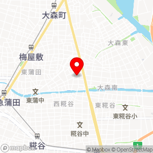 NBパーキング 北糀谷の地図