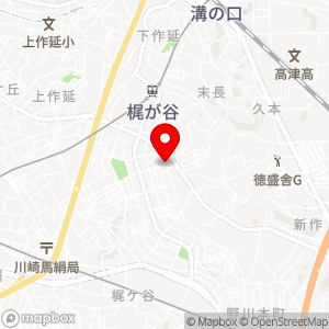 アメニティーパーク ロートンヌ梶ヶ谷パーキングの地図