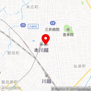 セブン-イレブン 本川越駅東口店の地図