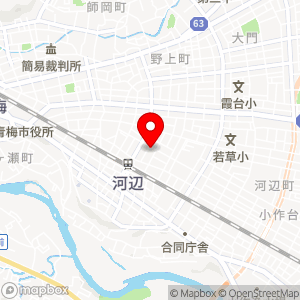 ファミリーマート 河辺駅北口店の地図