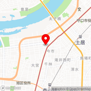 大一大宮マンション駐車場の地図