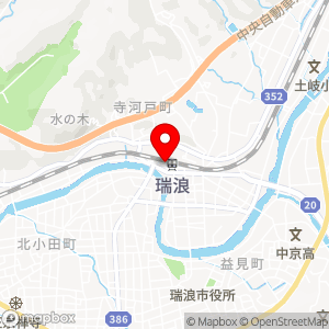 名鉄協商パーキング 瑞浪駅前の地図