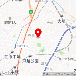 エコロパーク 戸越第12の地図