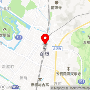 タイムズ 彦根シティホールの地図