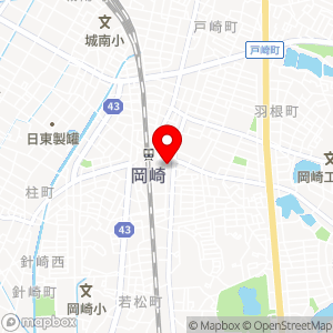 タイムズ ナイスパーク岡崎駅前の地図