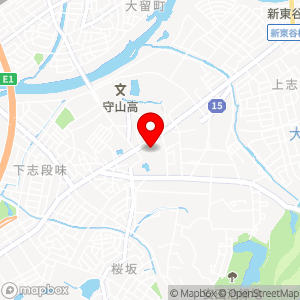バロー 中志段味店の地図