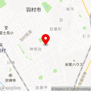 タイムズ 羽村神明台の地図