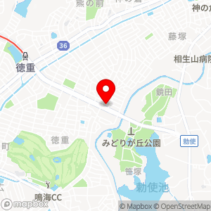 カネスエ 徳重店の地図