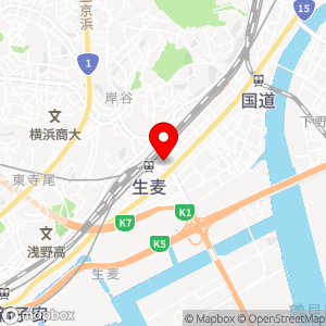 ショウワパーク 生麦の地図