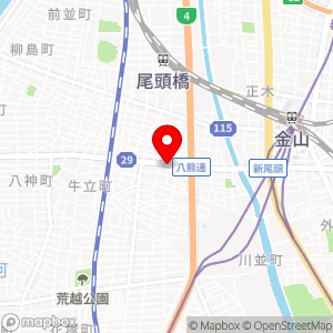 名鉄協商パーキング 八熊通第5の地図