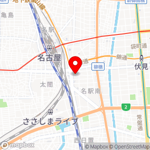 名鉄協商パーキング 笹島第2の地図