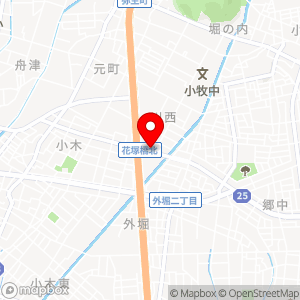 名鉄協商パーキング ディスワン小牧店第1駐車場の地図