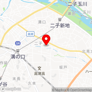 タイムズ 川崎二子の地図