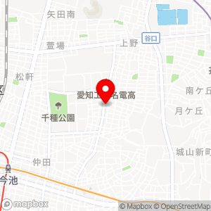 名鉄協商パーキング 若水3丁目の地図