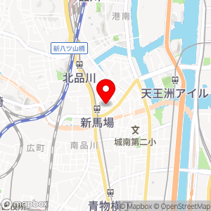北品川駐車場の地図