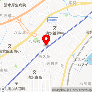 ファミリーマート 清水西久保店の地図