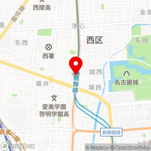 名鉄協商パーキング 浅間町駅北第2の地図